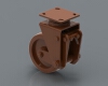 Caster Shock Absorbing without load - Wheel Assembly V2-工业设备-其它-工业CAD模型-3D城