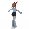 镜音-角色人体-角色-VR/AR模型-3D城
