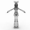 镜音-角色人体-角色-VR/AR模型-3D城