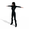 女人-角色人体-女人-VR/AR模型-3D城