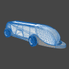 Amphibious Beach bus-汽车-轿车-工业CAD模型-3D城