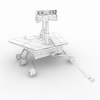 火星车-科技-航天卫星-VR/AR模型-3D城