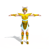 小龙女3级-角色人体-角色-VR/AR模型-3D城