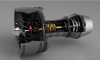 pratt-whitney-turbofan-engine-工业设备-零部件-工业CAD模型-3D城