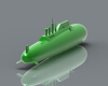 submarine-船舶-其它-工业CAD模型-3D城