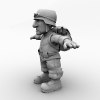 德国兵-角色人体-角色-VR/AR模型-3D城