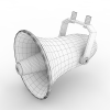 喇叭-科技-工具-VR/AR模型-3D城