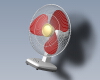 desk fan-科技-家用电器-工业CAD模型-3D城