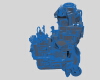 engine_210-汽车-汽车部件-工业CAD模型-3D城