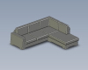 sofa-建筑-家具-工业CAD模型-3D城