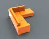 sofa-建筑-家具-工业CAD模型-3D城