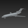 波音727-飞机-其它-VR/AR模型-3D城