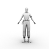 帅哥-角色人体-角色-VR/AR模型-3D城