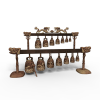 古代编钟-文体生活-艺术品-VR/AR模型-3D城