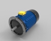 electric-motor-flange-mounted-工业设备-零部件-工业CAD模型-3D城
