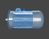 electric-motor-flange-mounted-工业设备-零部件-工业CAD模型-3D城