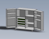wooden-bar-cabinet-建筑-家具-工业CAD模型-3D城