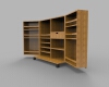 wooden-bar-cabinet-建筑-家具-工业CAD模型-3D城
