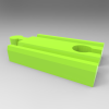 玩具火车轨道为60mm直线-小工具-3D打印模型-3D城