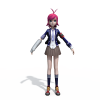 小女孩萝莉-角色人体-角色-VR/AR模型-3D城