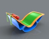 Rocking chair-建筑-家具-工业CAD模型-3D城