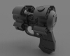 X gun-军事-枪炮-工业CAD模型-3D城