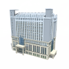 欧式办公楼-建筑-办公-VR/AR模型-3D城