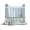 欧式办公楼-建筑-办公-VR/AR模型-3D城