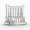 欧式办公楼-建筑-办公-VR/AR模型-3D城