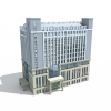 欧式办公楼-建筑-办公-VR/AR模型-3D城