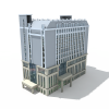 欧式办公楼-建筑-办公-VR/AR模型-3D城