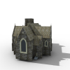 古代房子-建筑-古建筑-VR/AR模型-3D城