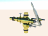 engine feed water injector-工业设备-零部件-工业CAD模型-3D城