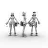 隐者之路-角色人体-角色-VR/AR模型-3D城