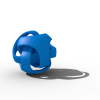 三叶形标志球-袖珍&收藏-3D打印模型-3D城