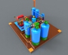 Fire fighting equipment-建筑-设施-工业CAD模型-3D城