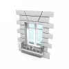 窗户-建筑-其它-VR/AR模型-3D城