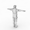 特工男-角色人体-男人-VR/AR模型-3D城
