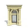 欧式门窗-建筑-基础设施-VR/AR模型-3D城