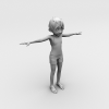 小男孩-角色人体-角色-VR/AR模型-3D城