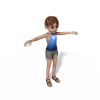 小男孩-角色人体-角色-VR/AR模型-3D城