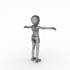 小男孩-角色人体-角色-VR/AR模型-3D城