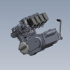 Honda cb 550 engine-汽车-其它-工业CAD模型-3D城