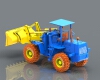 wheel-loader-文体生活-玩具-工业CAD模型-3D城