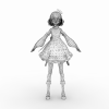 Lucille Ernella-角色人体-角色-VR/AR模型-3D城