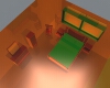 bedroom-建筑-卧室-工业CAD模型-3D城