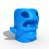 小怪物笔筒-3D打印模型-3D城