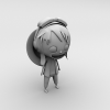 路飞-角色人体-角色-VR/AR模型-3D城