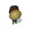 路飞-角色人体-角色-VR/AR模型-3D城