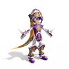 卡通战士-角色人体-角色-VR/AR模型-3D城